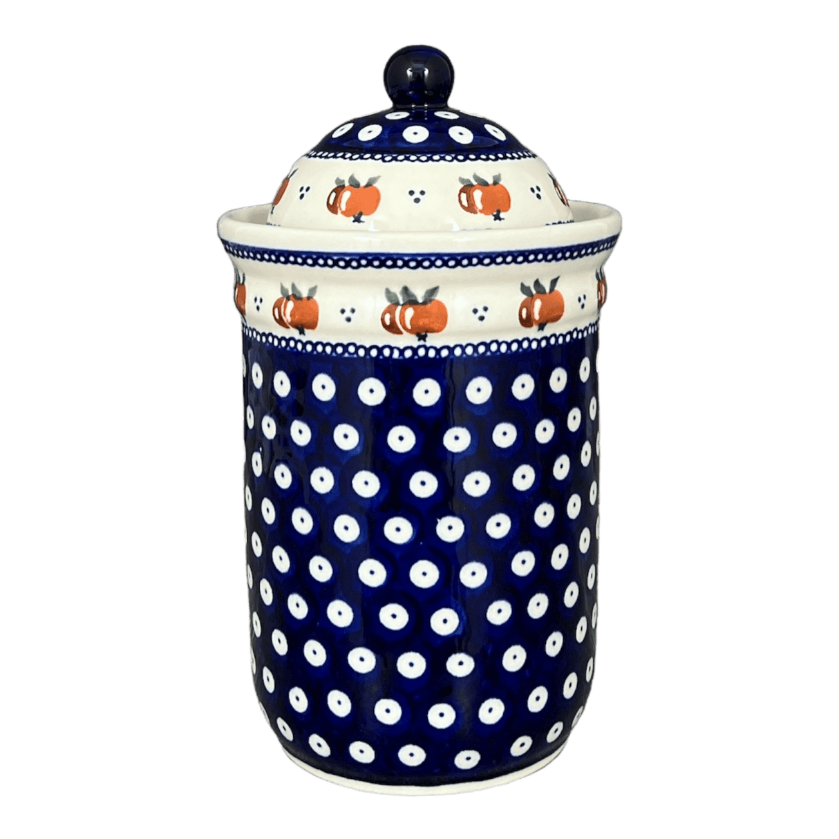 Container, 1 Liter in "Persimmon Dot" by Zaklady | Y1243-D479