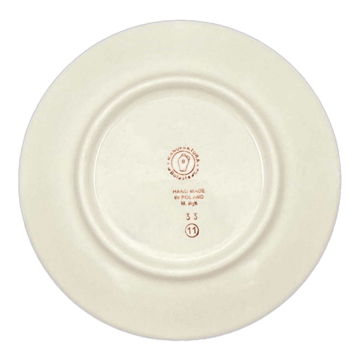 Plate, Round, Dessert, 6.5" in "Woven Pansies" by Manufaktura | T130T-RV