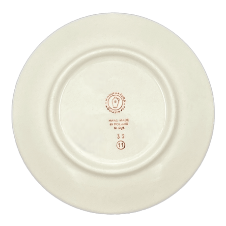 Plate, Round, Dessert, 6.5" in "Woven Pansies" by Manufaktura | T130T-RV