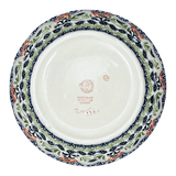 Bowl, Round, 9" Bowl in "Floral Fans" by Manufaktura | M086S-P314