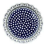 Quiche/Pie Dish, 10" in "Tulip Dot" by Ceramika Artystyczna | A636-377Z