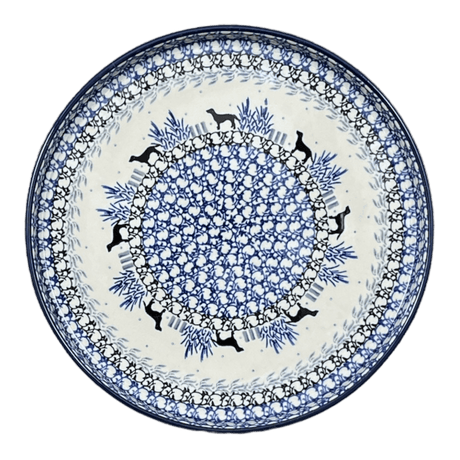 Tray, Round, 10" in "Labrador Loop" by Ceramika Artystyczna | AE93-2862X