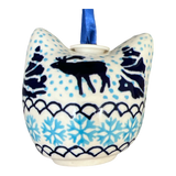 Ornament, Cat Head in "Peaceful Season" by Manufaktura | K142T-JG24