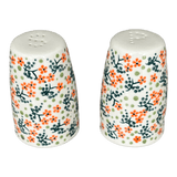 Salt & Pepper, 3.75" in "Peach Blossoms" by Manufaktura | S086S-AS46