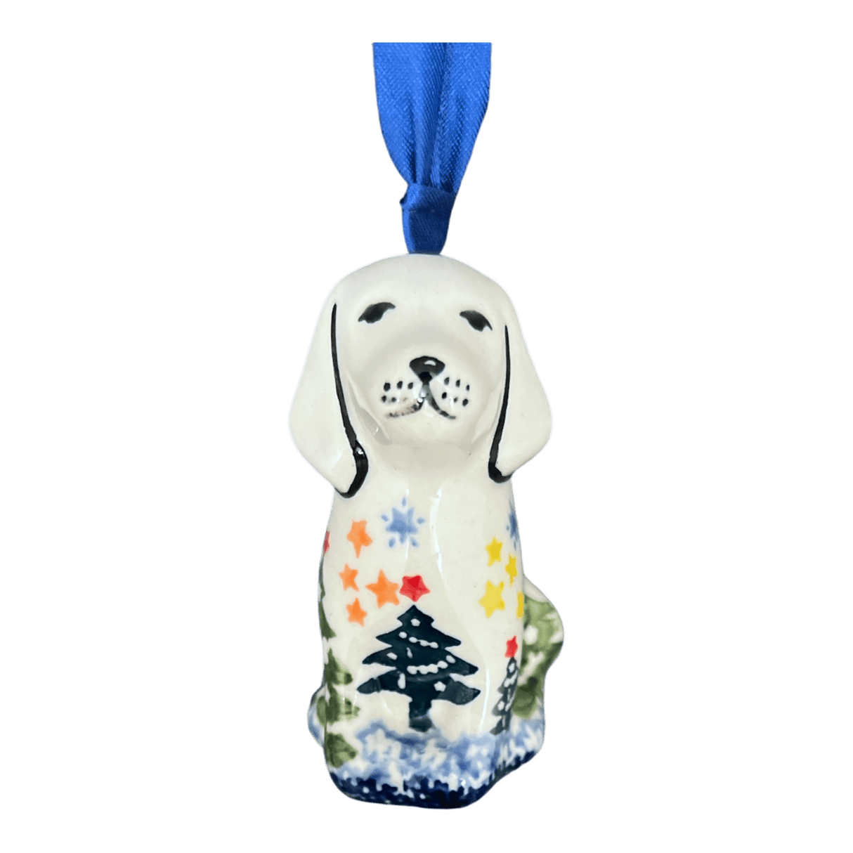 Ornament, Dog, 3" in "Festive Forest" by Manufaktura | K164U-INS6