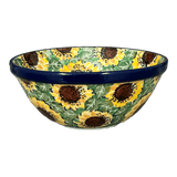 Bowl, Round, Kitchen, 5.5" in "Sunflower Field" by Ceramika Artystyczna | A059-U4737