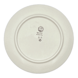 Plate, Round, Salad, 8.5" in "Green Spray" by Manufaktura | T134T-LISZ