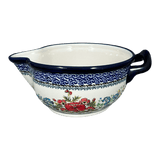 Bowl, Round, Mixing Bowl, 1.25 Quart in "Floral Crescent" by Zaklady | Y1252-ART237