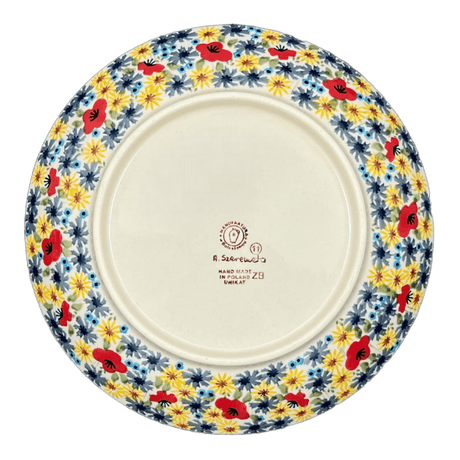 Plate, Round, Dinner, 10" in "Sunlit Blossoms" by Manufaktura | T132S-AS62