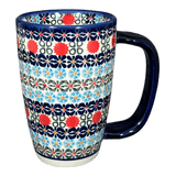 Mug, Cafe, 16 oz in "Pom-Pom Flower" by Andy | NDA40-30