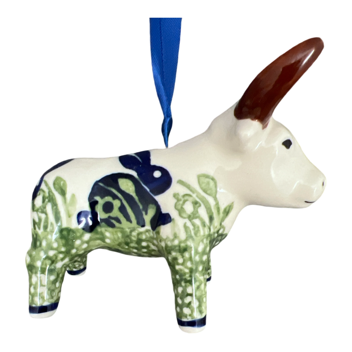 Ornament, Bull in "Bunny Love" by Manufaktura | K167T-P324