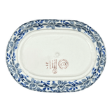 Butter Dish, Fancy, 5" x 7" in "English Blue" by Manufaktura | M077U-AS53