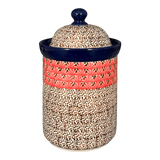 Canister, 1 Liter in "Coral Fans" by Ceramika Artystyczna | A491-2199X