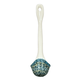 Polish Pottery Ladle, Soup, 12" in "Poppies in Bloom" by Manufaktura | C020S-JZ34 Additional Image at PolishPotteryOutlet.com