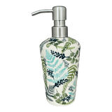 Soap Dispenser, 7" in "Scattered Ferns" by Manufaktura | B009S-GZ39