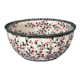 Bowl, Round, 7.75" in "Cherry Blossoms - Solid Rim" by Manufaktura | M085S-DPGJA