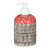 Soap Dispenser, 5.5" in "Coral Fans" by Ceramika Artystyczna | A573-2199X