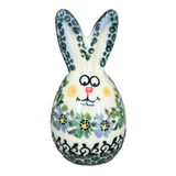 Figurine, Bunny, 3.75" in "Blue & Green Dream" by Galia | GJ15-UHP2