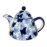 Teapot, 0.9 Liter in "Blue Butterfly" by Manufaktura | C005U-AS58