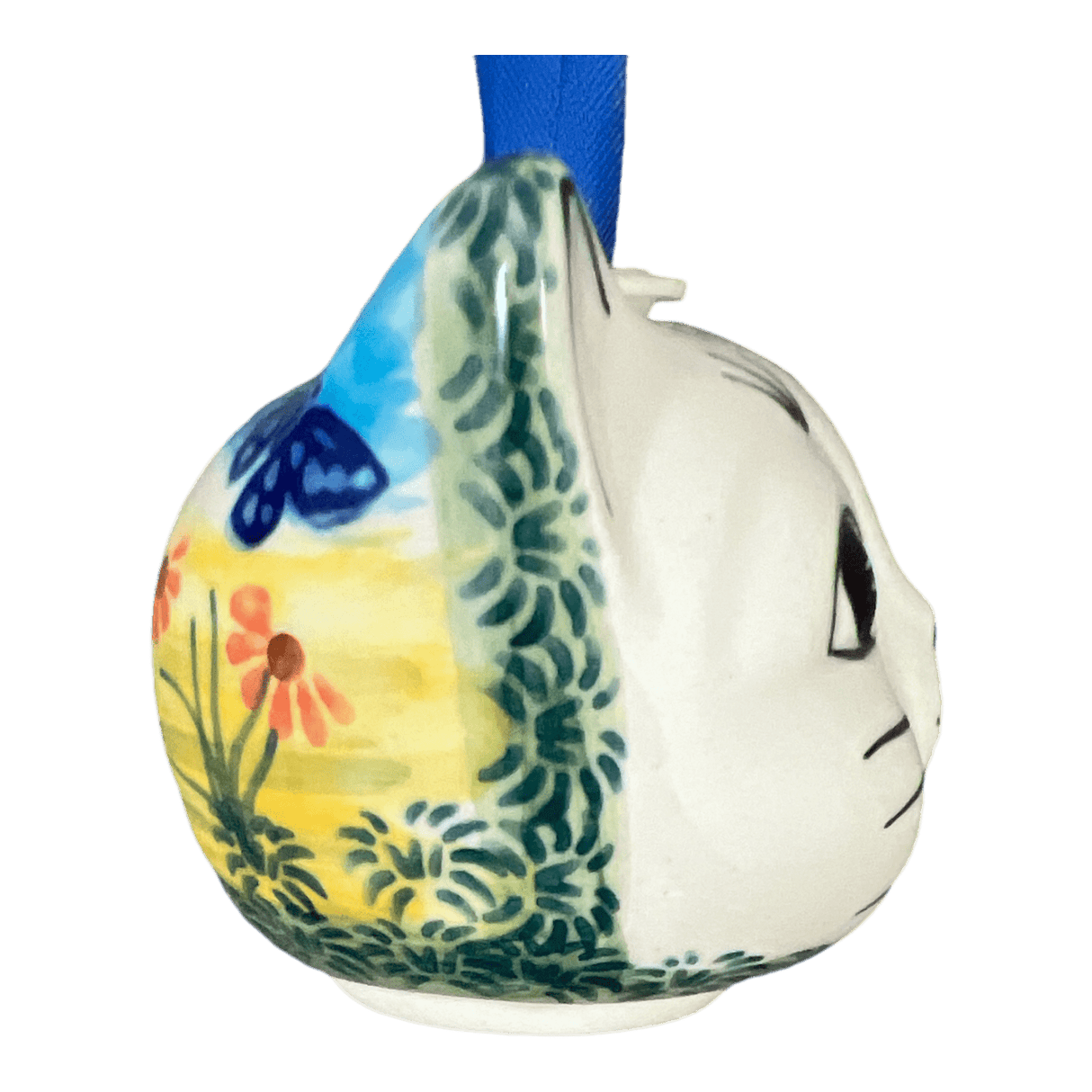 Ornament, Cat Head in "Butterflies in Flight" by Manufaktura | K142S-WKM