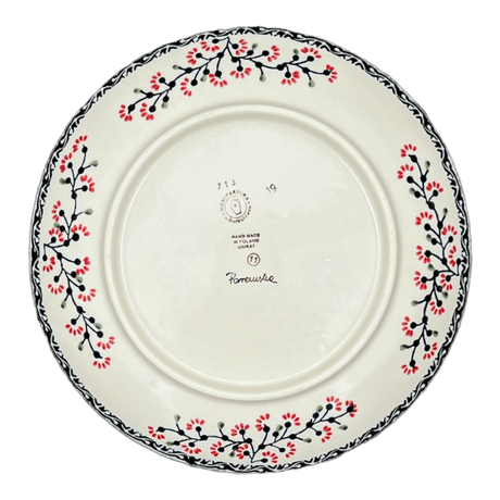 Plate, Round, Dinner, 10" in "Cherry Blossoms" by Manufaktura | T132S-DPGJ