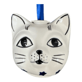 Ornament, Cat Head in "Starry Wreath" by Manufaktura | K142T-PZG