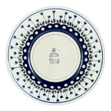 Plate, Round, Soup Plate, 9.25" in "Tulip Dot" by Ceramika Artystyczna | A014-377Z