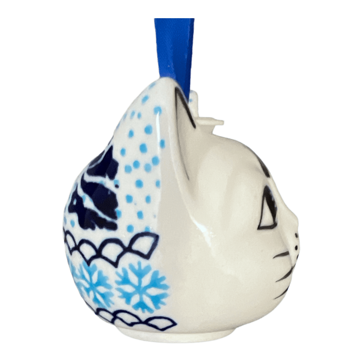 Ornament, Cat Head in "Peaceful Season" by Manufaktura | K142T-JG24