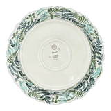 Platter, Round, Ornate, 13.5" in "Scattered Ferns" by Manufaktura | T142S-GZ39