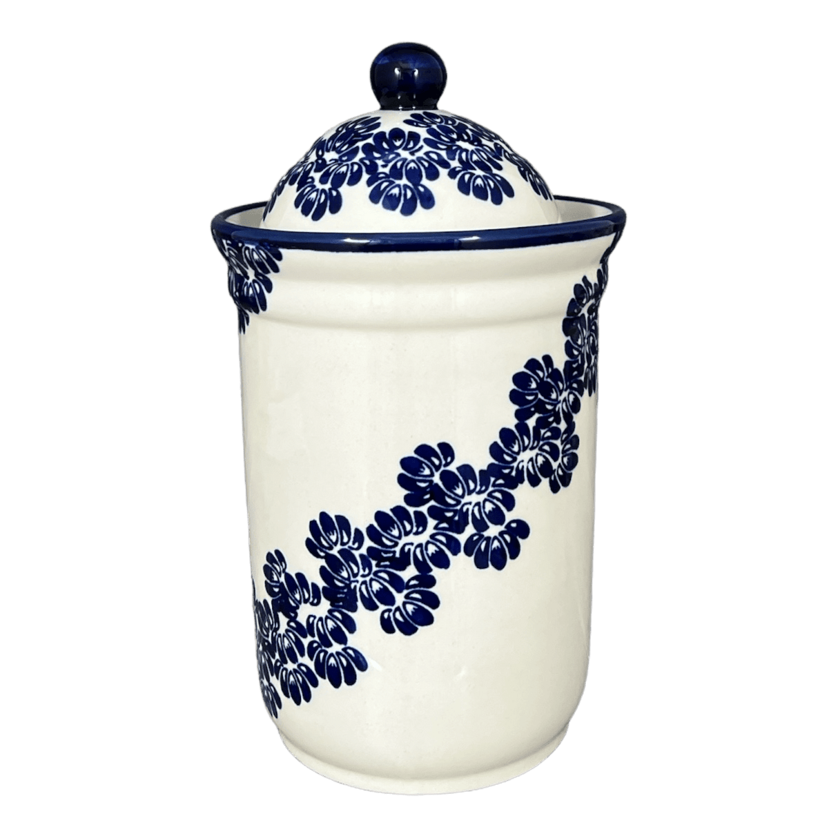 Container, 2 Liter in "Blue Floral Vines" by Zaklady | Y1244-D1210A