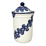 Canister, 2 Liter in "Blue Floral Vines" by Zaklady | Y1244-D1210A