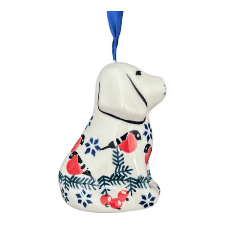 Ornament, Dog, 3" in "Red Bird" by Manufaktura | K164T-GILE