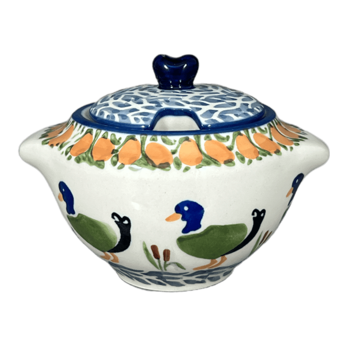 Bowl, Round, Sugar Bowl, 3" in "Ducks in a Row" by Manufaktura | C003U-P323