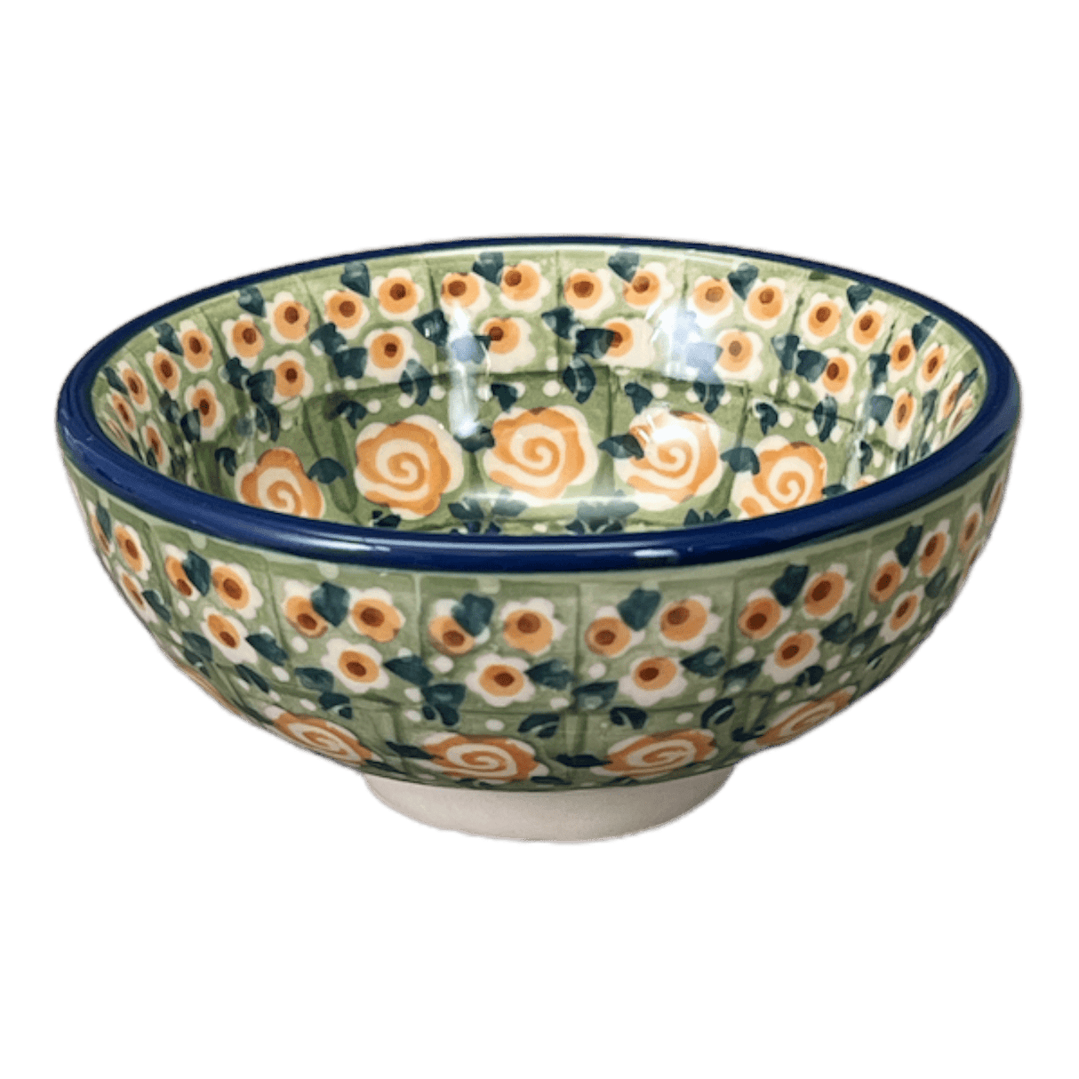 Bowl, Round, Dipping, 4.25" in "Perennial Garden" by Manufaktura | M153S-LM