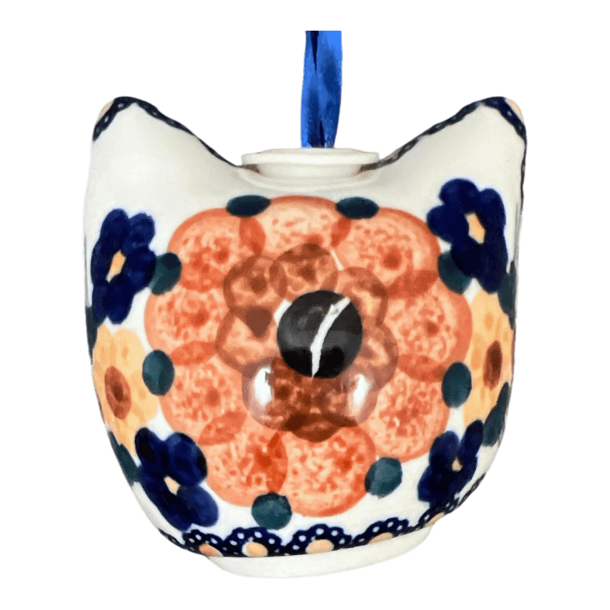 Ornament, Cat Head in "Bouquet in a Basket" by Manufaktura | K142S-JZK