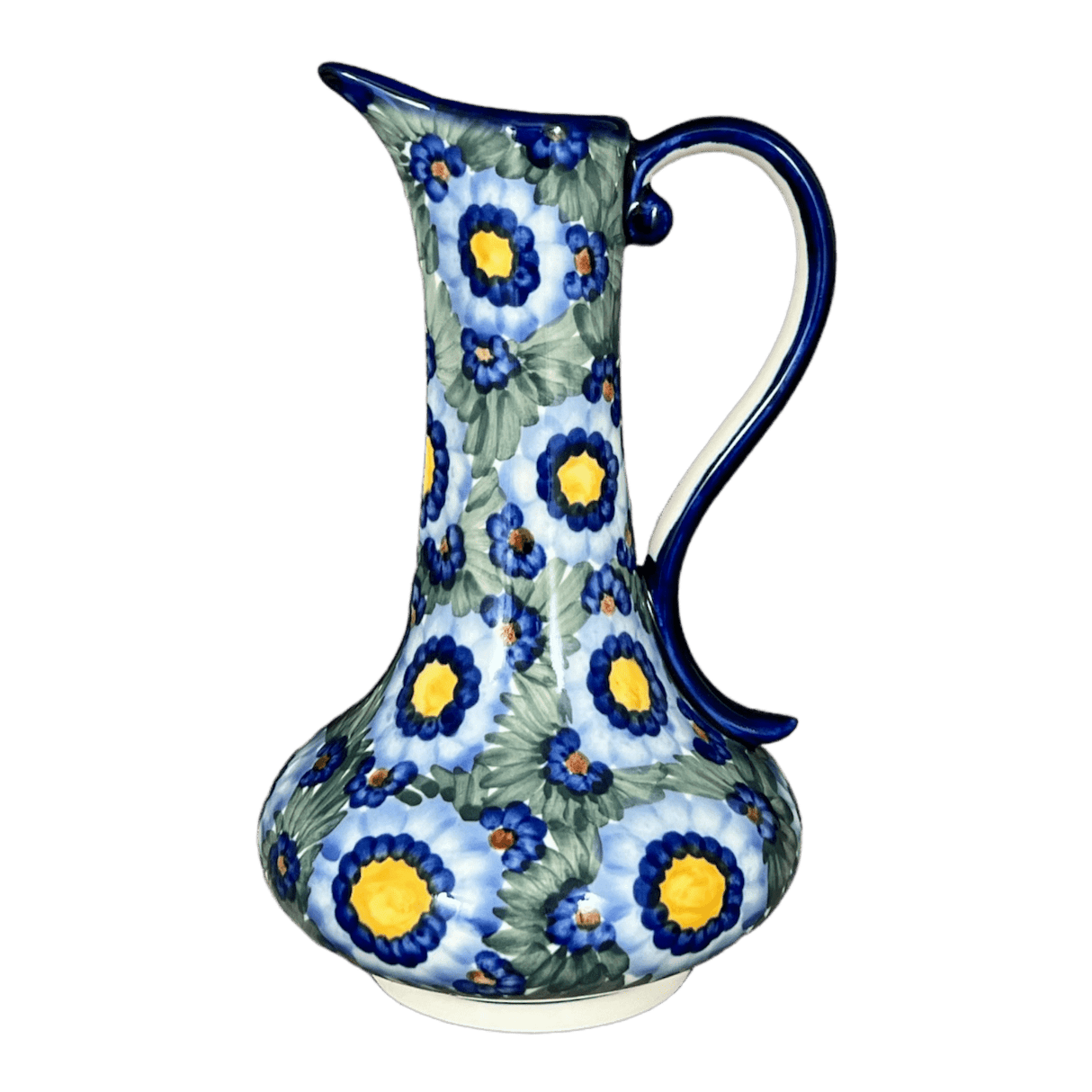 Pitcher, Lotos, 0.8 Liter, WR (WR7E) in "Impressionist's Dream" by W.R. Ceramika | WR7E-AB3