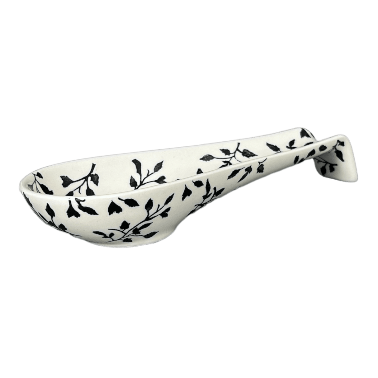 Spoon Rest, Large, 9.25" in "Black Spray" by Manufaktura | P007T-LISC