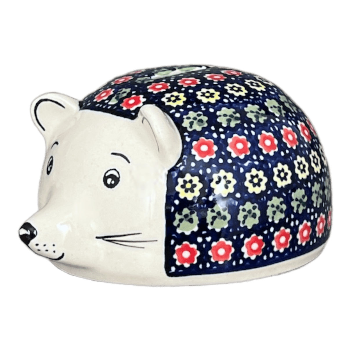 Bank, Hedgehog, 2.5" in "Rings of Flowers" by Manufaktura | S005U-DH17