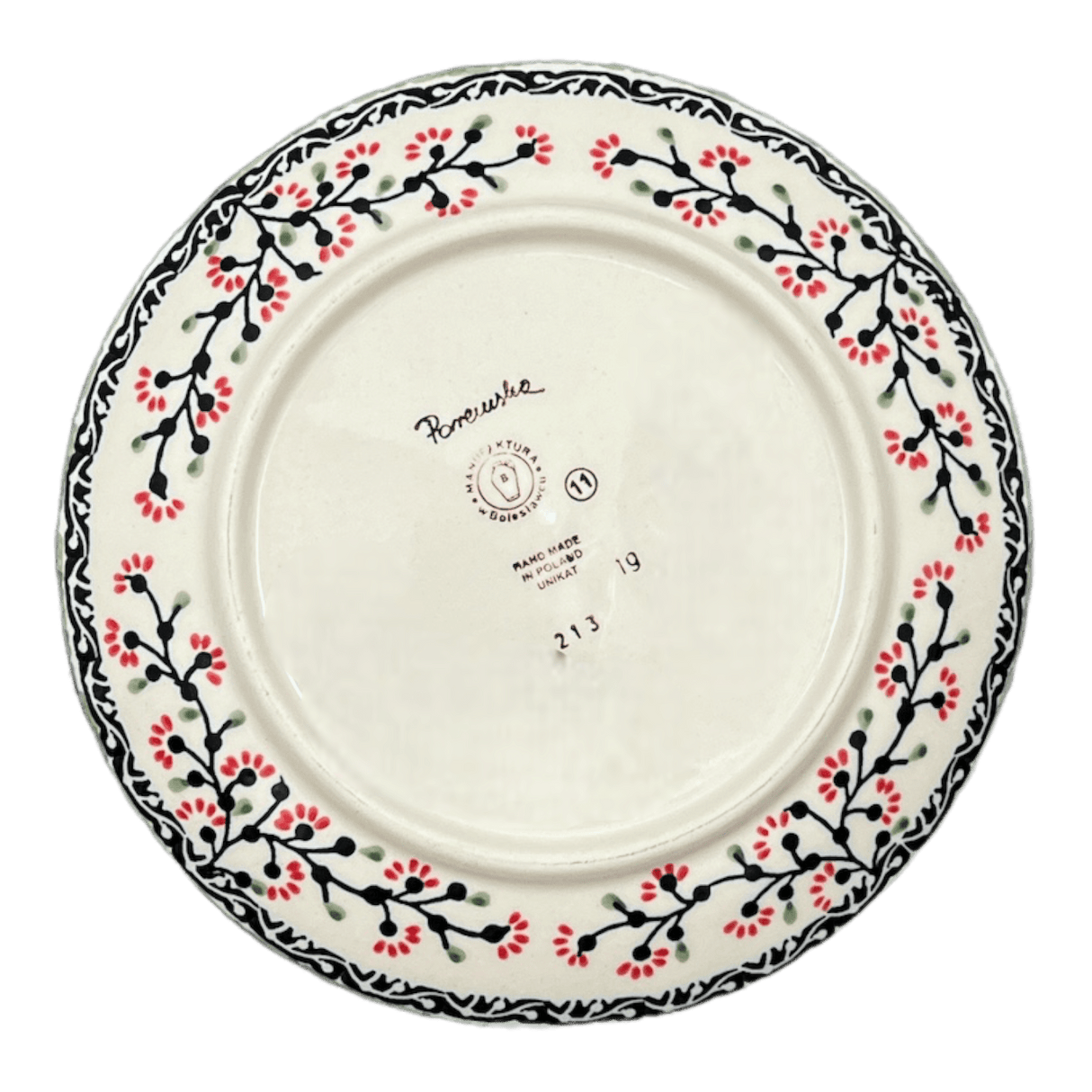 Plate, Round, Salad, 8.5" in "Cherry Blossoms" by Manufaktura | T134S-DPGJ