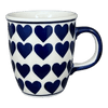 Polish Pottery Mug, Mars Mug, 10oz Small in "Whole Hearted" by Manufaktura | K081T-SEDU at PolishPotteryOutlet.com