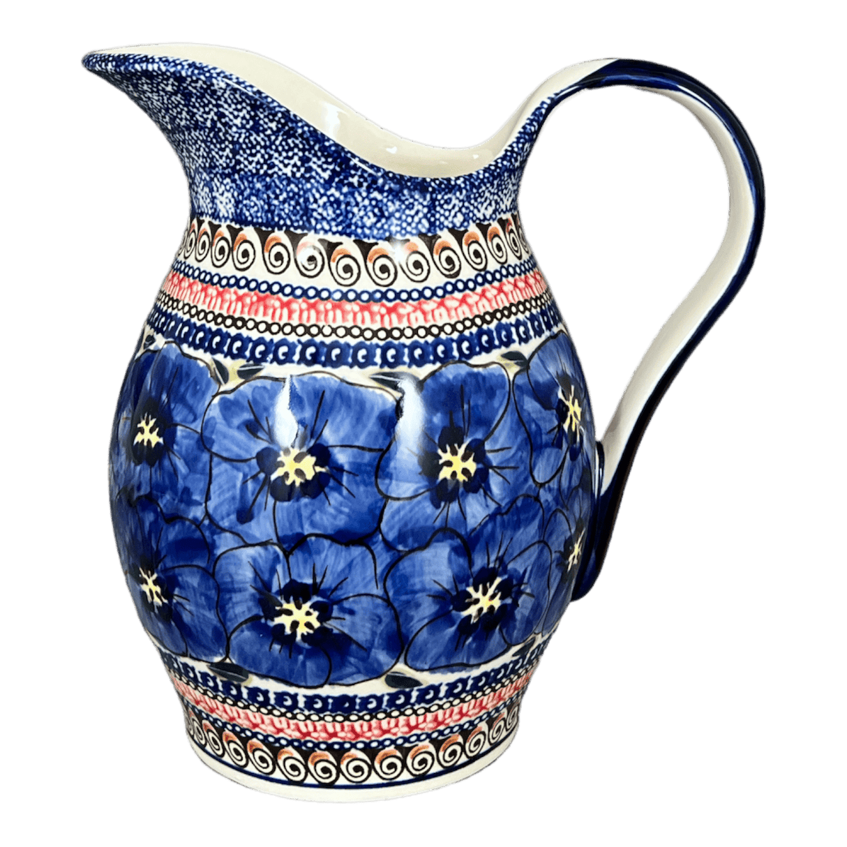 Pitcher, Fancy, 1.7 Liter in "Bloomin' Sky" by Zaklady | Y1160-ART148