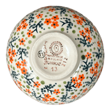 Bowl, Round, Dipping, 4.25" in "Peach Blossoms" by Manufaktura | M153S-AS46