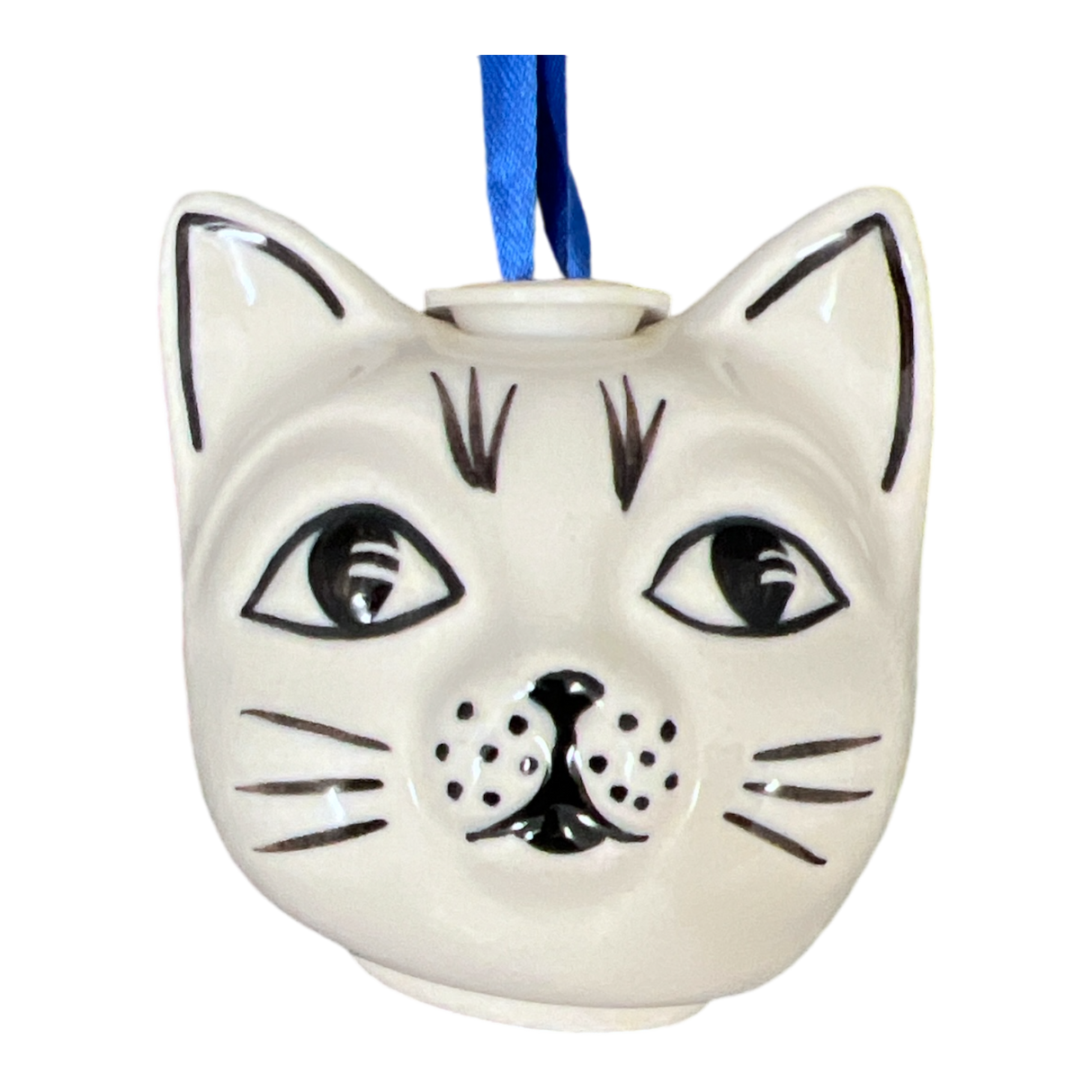 Ornament, Cat Head in "Peaceful Season" by Manufaktura | K142T-JG24