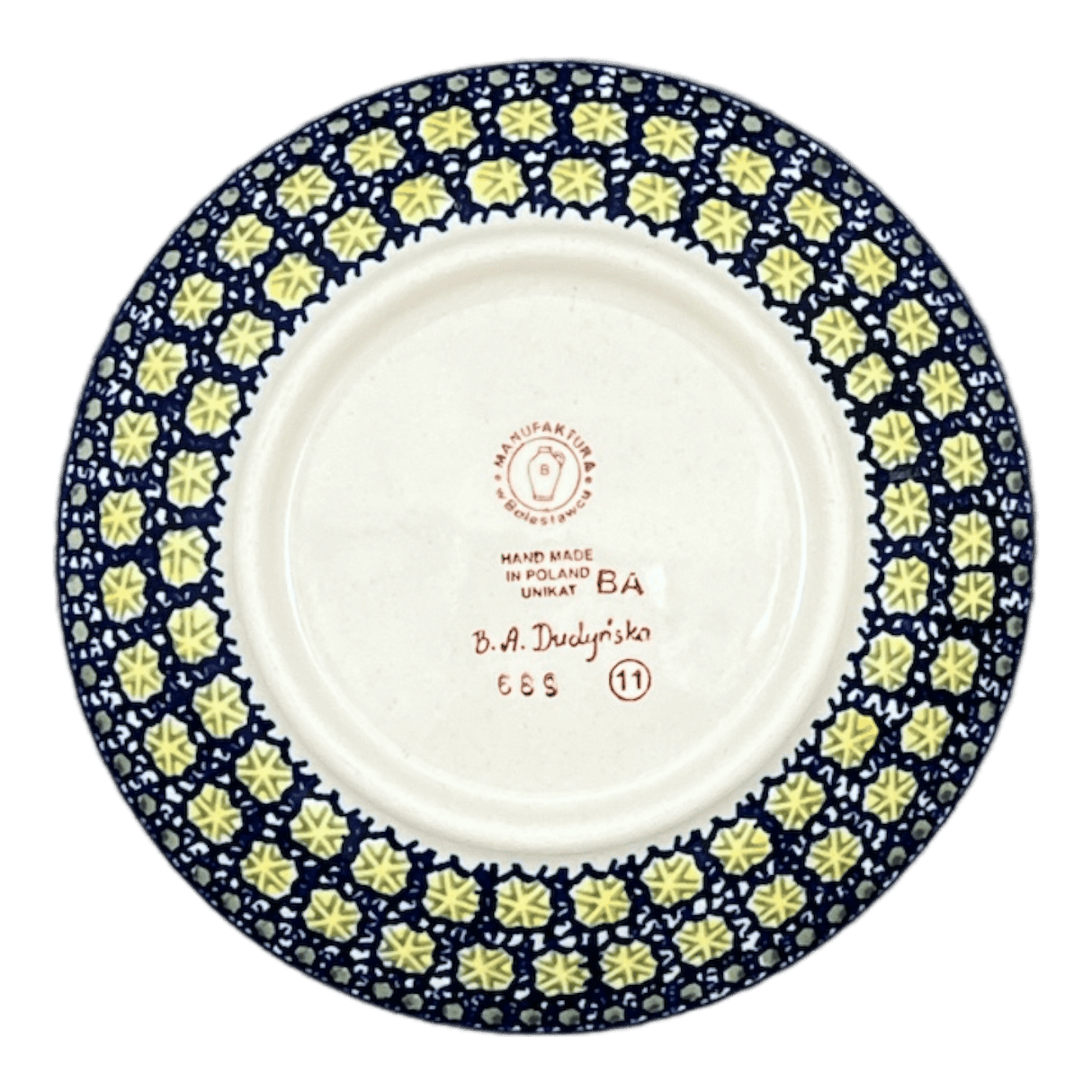 Plate, Round, Dessert, 6.5" in "Iris" by Manufaktura | T130S-BAM