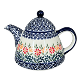 Teapot, 0.9 Liter in "Flower Power" by Manufaktura | C005T-JS14