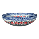 Bowl, Round, Serving, 10.5" in "Rosie's Garden" by Ceramika Artystyczna | AC36-1490X