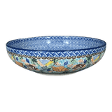 Bowl, Round, Serving, 10.5" in "Poseidon's Treasure" by Ceramika Artystyczna | AC36-U1899