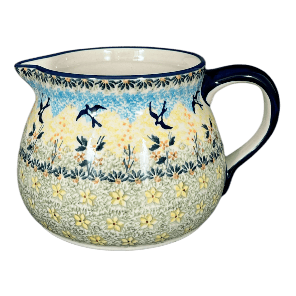 Pitcher, 1.5 Liter in "Soaring Swallows" by Manufaktura | D043S-WK57