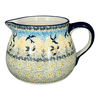 Polish Pottery 1.5 Liter Pitcher (Soaring Swallows) | D043S-WK57 at PolishPotteryOutlet.com