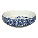 Bowl, Multiangular, 5" in "Duet in Blue & White" by Manufaktura | M058S-SB04